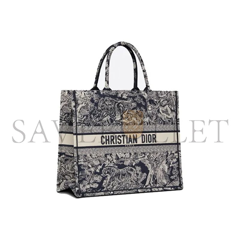 D*or large D*or book tote m1286zrgo_m35i (42*35*18.5cm)